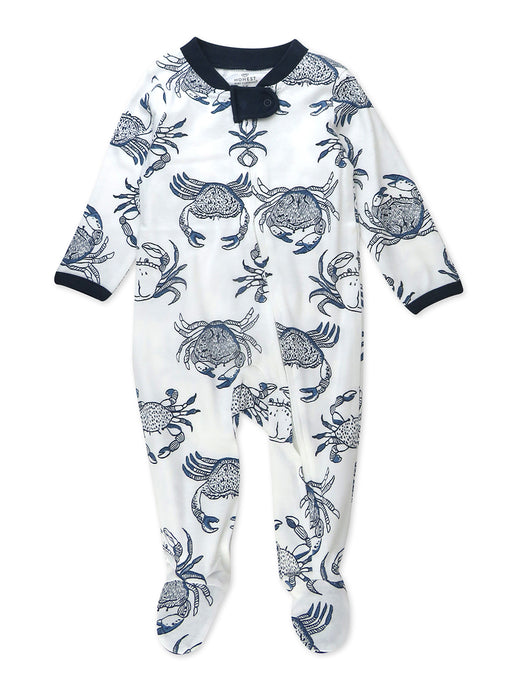 Honest Baby Clothing Organic Cotton Sleep & Play, Crabs
