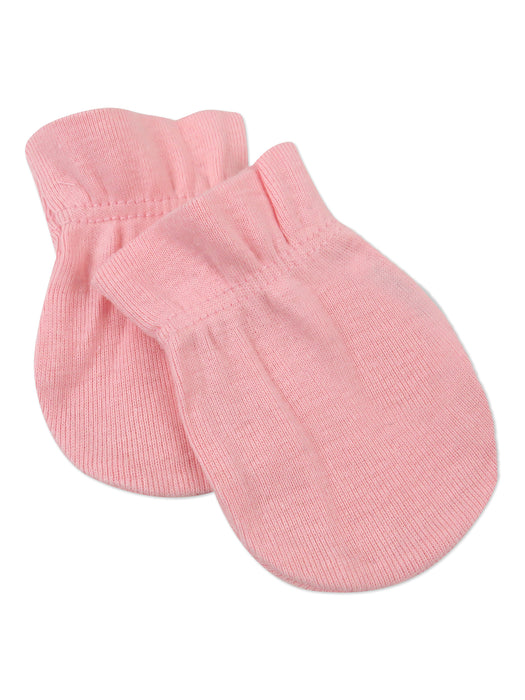Honest Baby Clothing 6 Piece Organic Cotton Cap and Mitt Set, Twinkle Star Pink