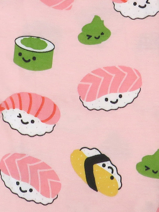 Honest Baby Clothing Organic Cotton Snug-Fit Footed Pajama, Sushi