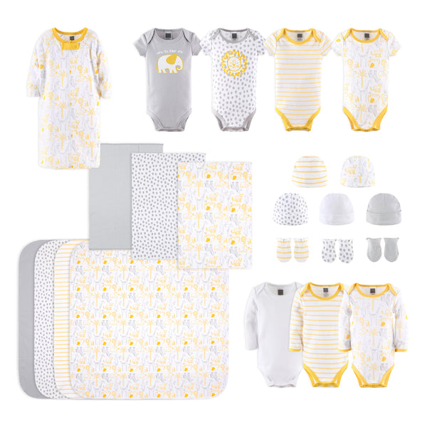 The Peanutshell 23 Piece Layette Set in Sunshine