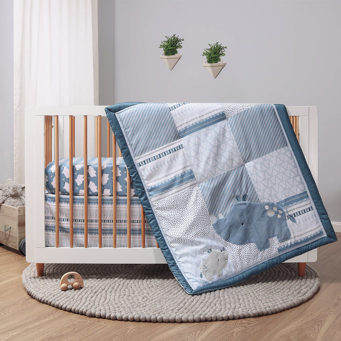 The Peanutshell Crib Bedding Set for Baby Boys or Baby Girls