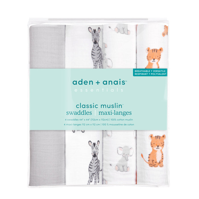 aden + anais Essentials Classic Muslin Swaddles