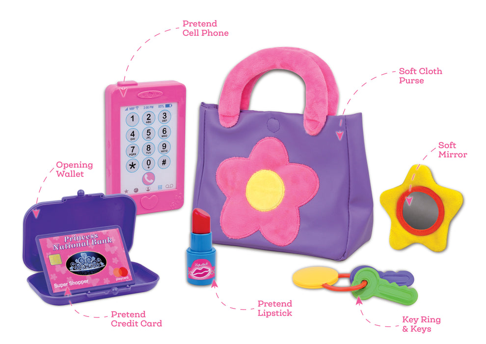 Nothing But Fun Toys Let's Pretend Play Purse