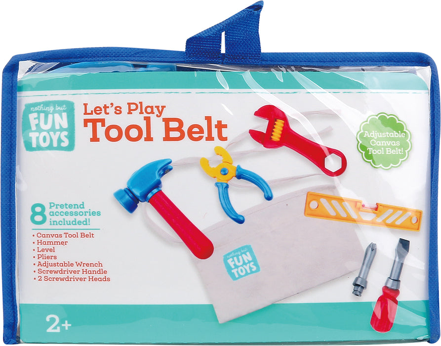 Nothing But Fun Toys Let's Pretend Tool Belt