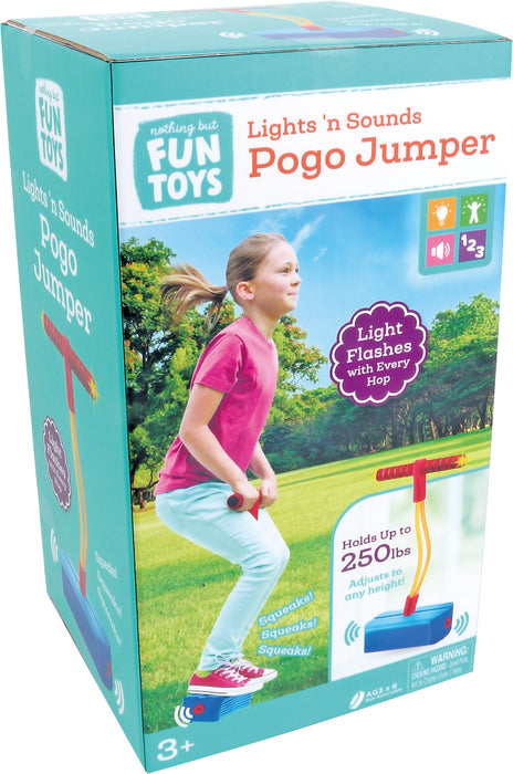 Nothing But Fun Toys Lights & Sounds Pogo Jumper