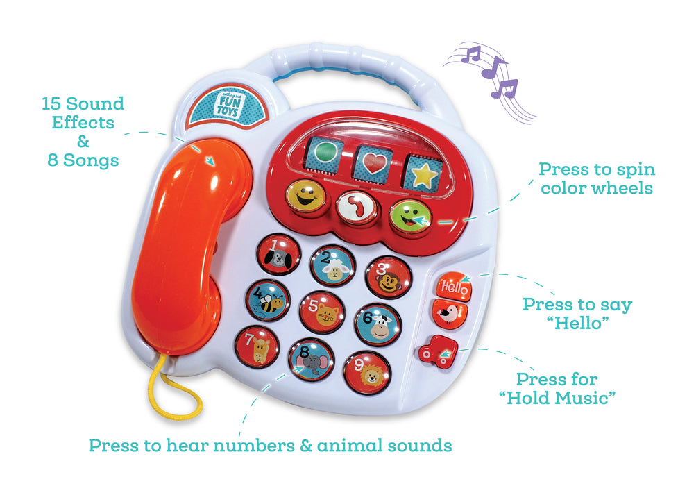 Nothing But Fun Toys Fun Time Telephone