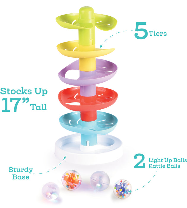 Nothing But Fun Toys Sparkle & Roll Ball Tower