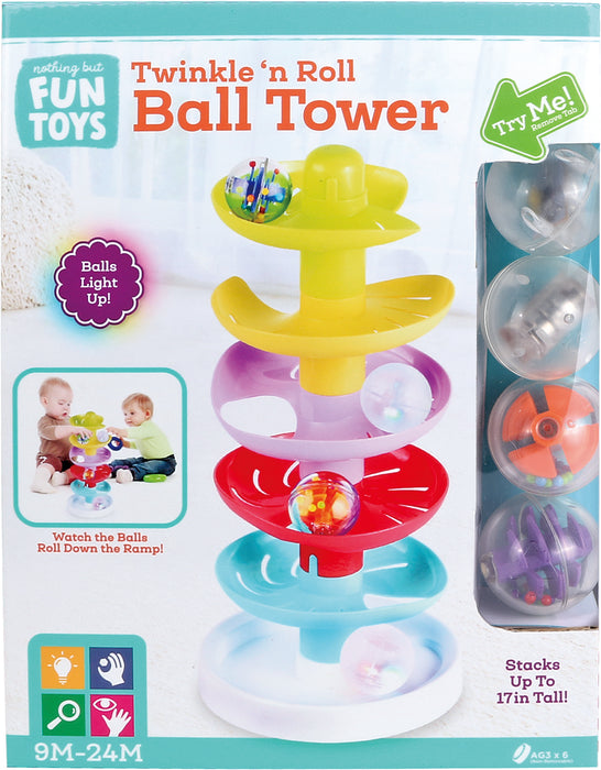 Nothing But Fun Toys Sparkle & Roll Ball Tower