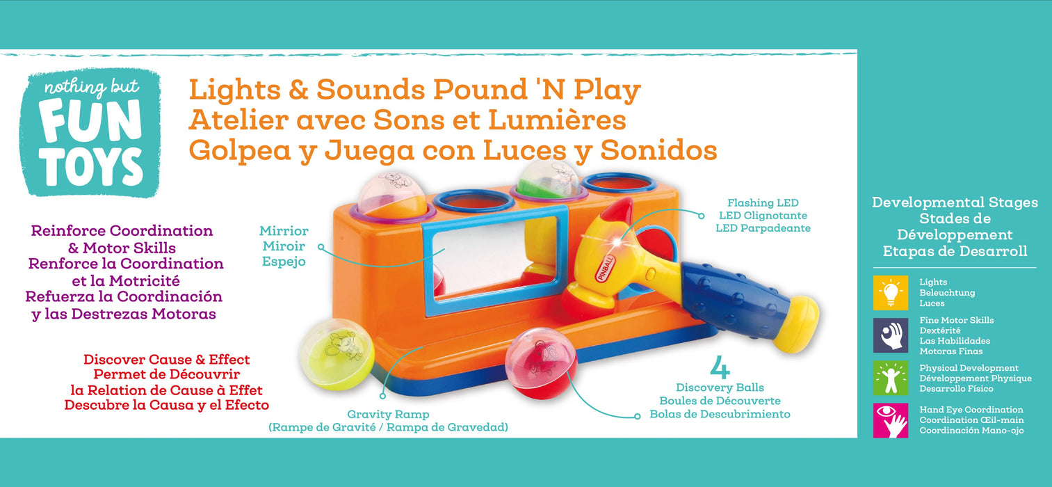 Nothing But Fun Toys Lights & Sounds Pound and Play