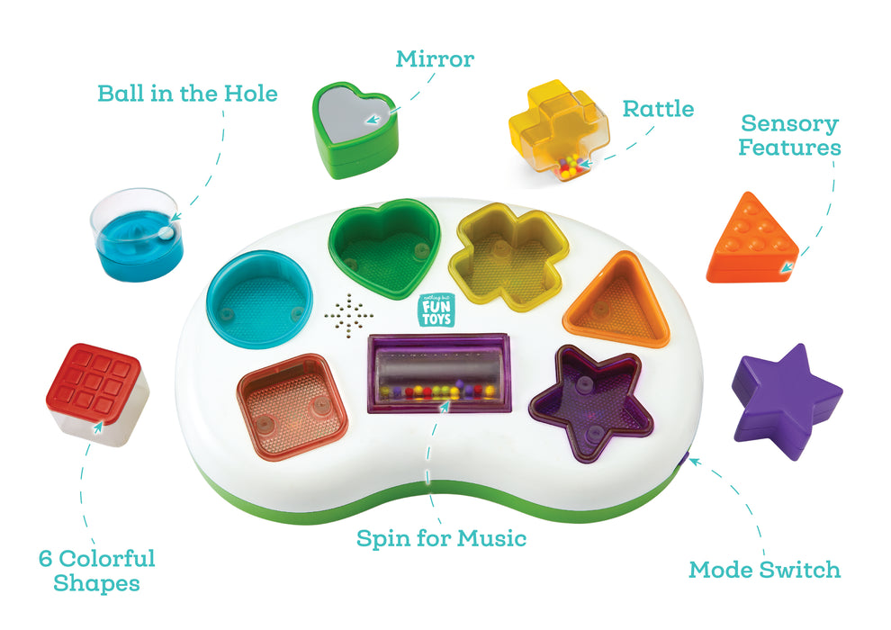 Nothing But Fun Toys Lights & Sounds Shape Sorter