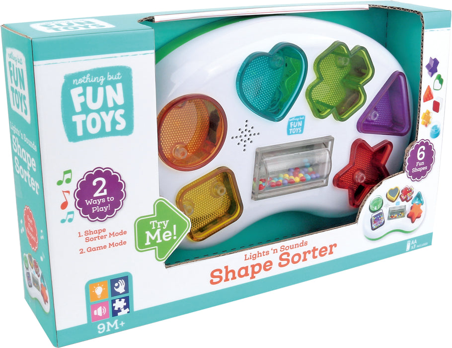 Nothing But Fun Toys Lights & Sounds Shape Sorter