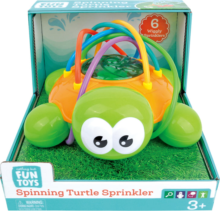 Nothing But Fun Toys Spinning Turtle Sprinkler