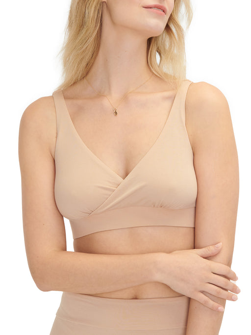 HATCH Collection Dream Feed Nursing Friendly And Sleep Bralette Sand