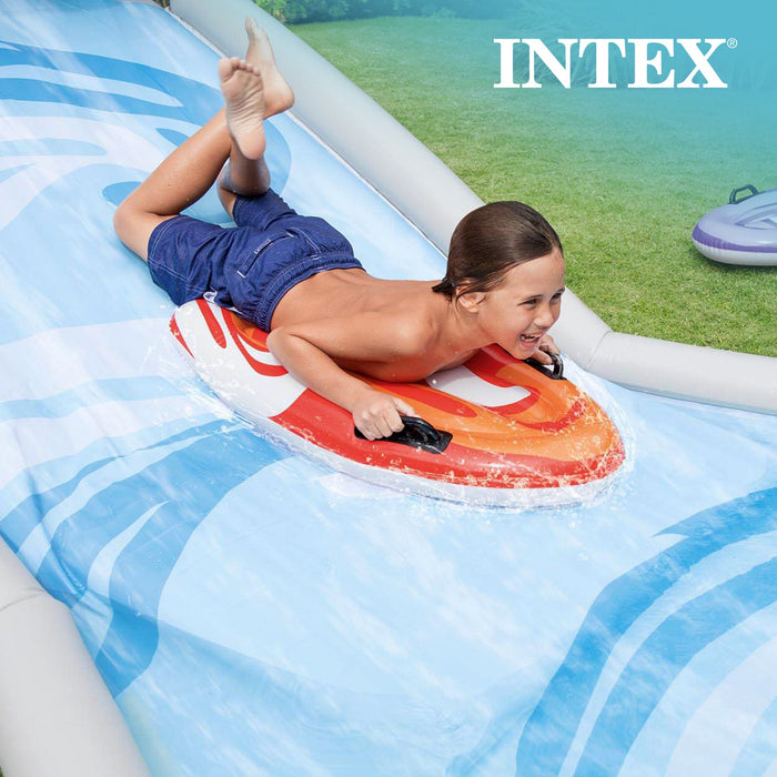 Intex Surf 'N Slide Inflatable Kids Water Slide and Wet Set Repair 6 Patch Kit