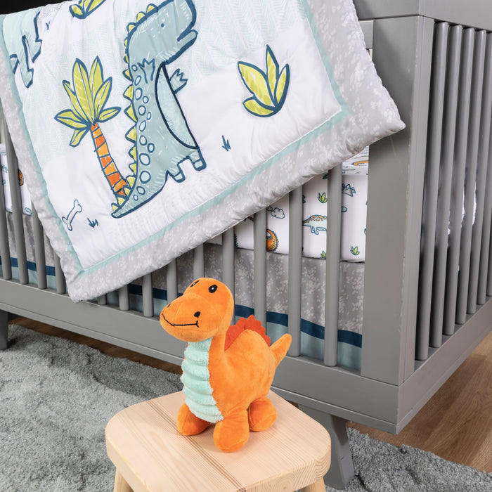 Sammy & Lou Dinosaur Million Years 4 Piece Crib Bedding Set