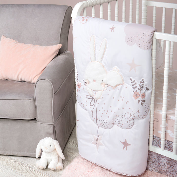 Sammy & Lou Cottontail Cloud 4 Piece Crib Bedding Set