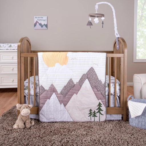 Trend Lab Mountain Baby 3 Piece Crib Bedding Set