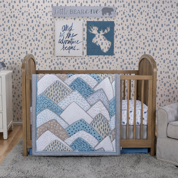 Trend Lab Big Sky 4 Piece Crib Bedding Set