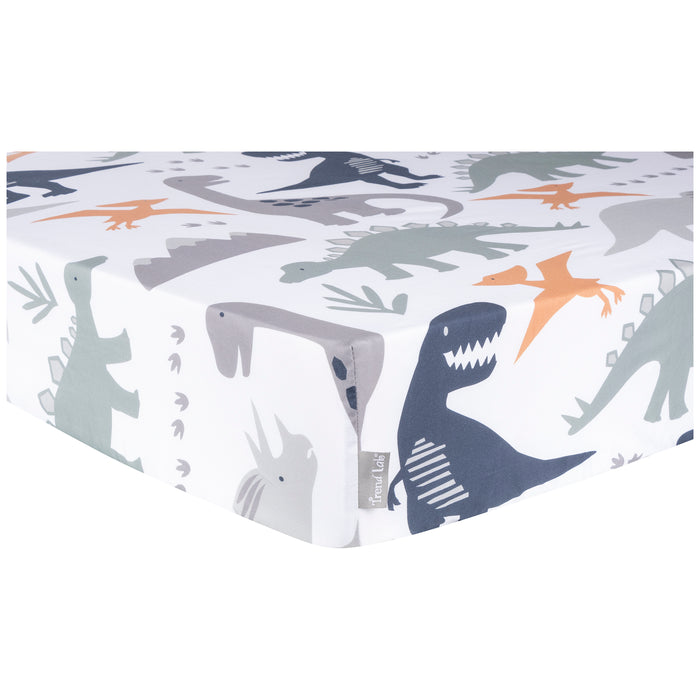 Trend Lab Prehistoric Dino’s 3 Piece Crib Bedding Set