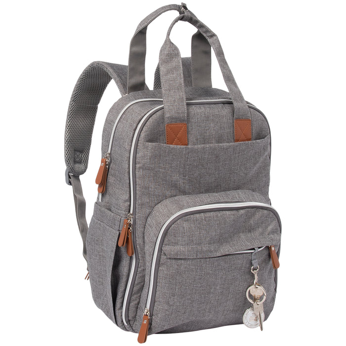 Trend Lab Backpack Diaper Bag - Gray