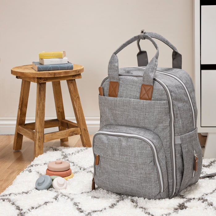 Trend Lab Backpack Diaper Bag - Gray