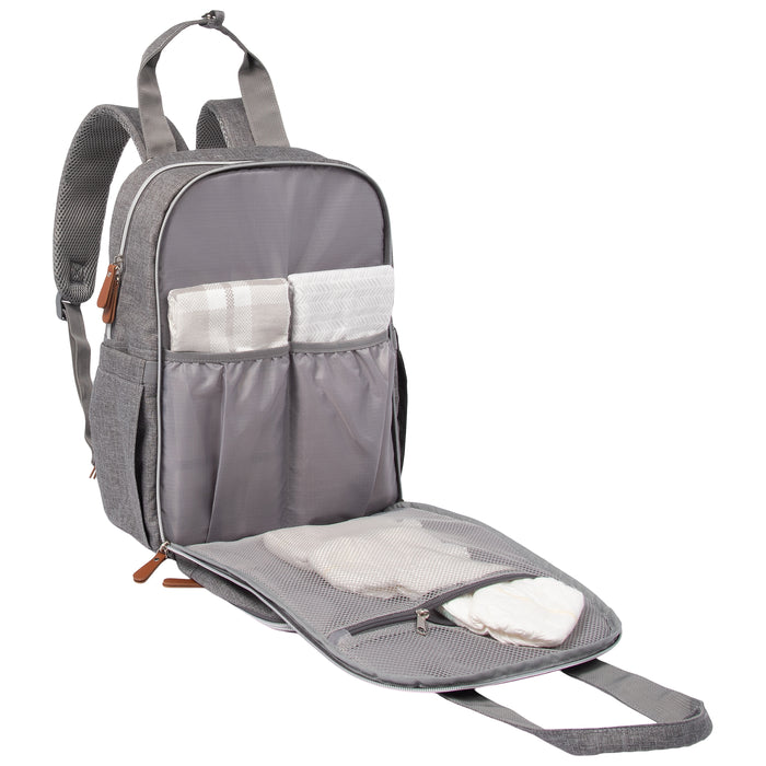 Trend Lab Backpack Diaper Bag - Gray