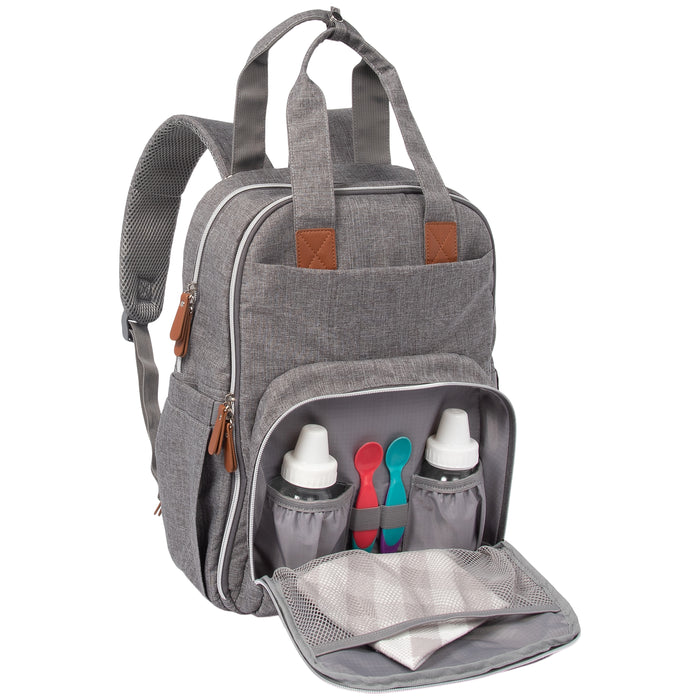 Trend Lab Backpack Diaper Bag - Gray