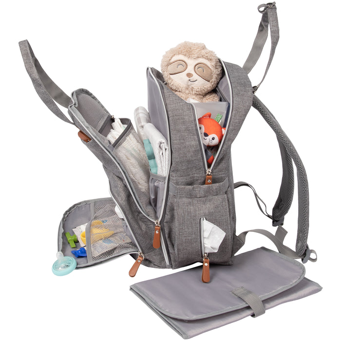 Trend Lab Backpack Diaper Bag - Gray