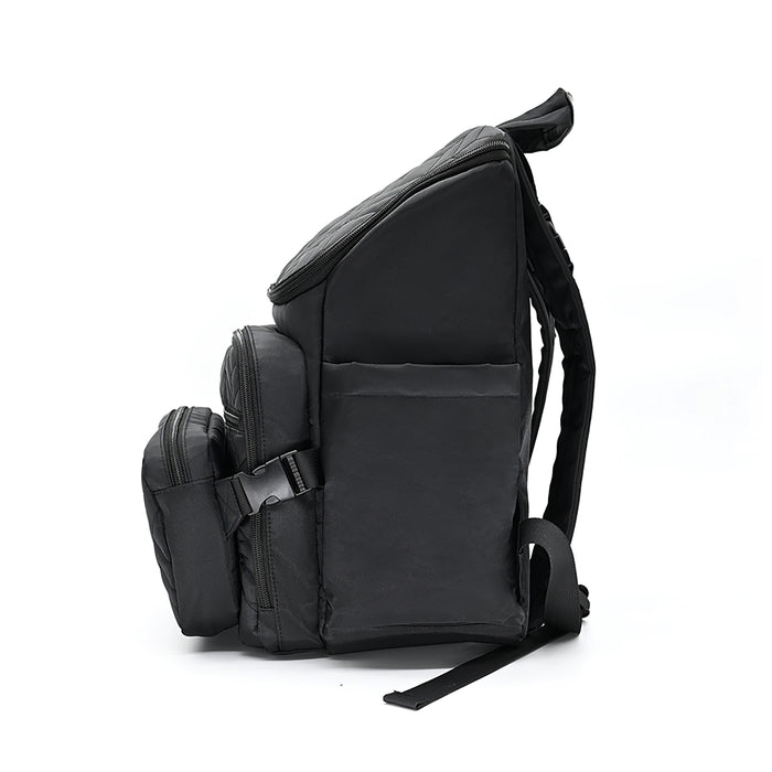 Trend Lab Backpack Diaper Bag with Removable Cross Body Bag - Black