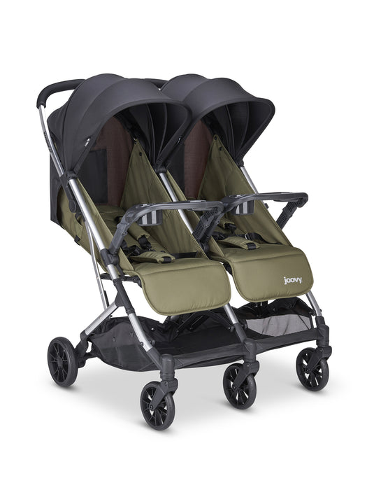 Joovy KooperX2 Lightweight Compact Double Stroller With Trays buybuy BABY