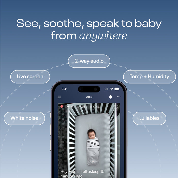 Nanit Pro Smart Baby Monitor & Floor Stand (V2)