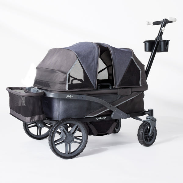 Gladly Family Anthem4 Stroller Wagon: Special Edition - Graphite