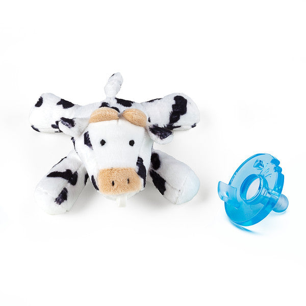 WubbaNub Plush Toy Detachable Pacifier-Cow