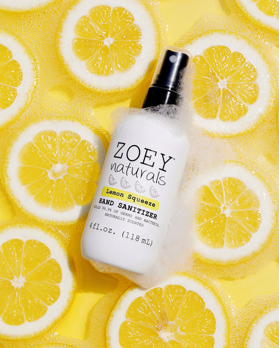 Zoey Naturals Lemon Squeeze Hand Sanitizer