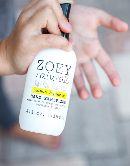 Zoey Naturals Lemon Squeeze Hand Sanitizer