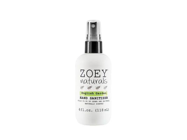 Zoey Naturals English Garden Hand Sanitizer