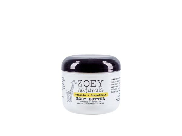 Zoey Naturals Vanilla + Grapefruit Body Butter