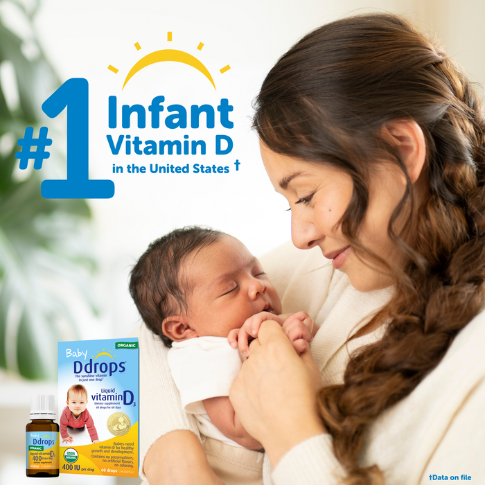 Ddrops Baby 400 Iu Vitamin D3, 60 Drops