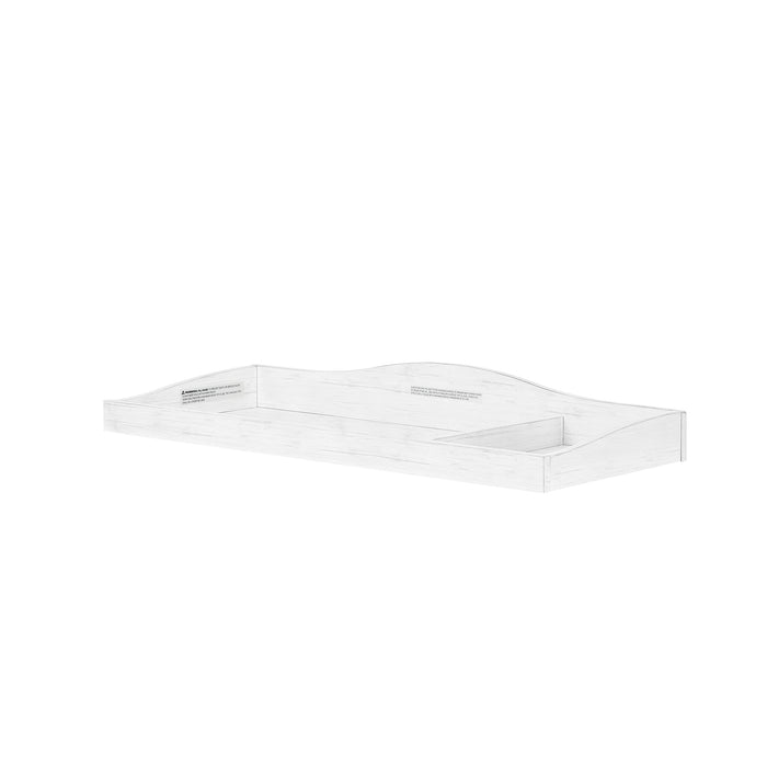 Evolur Universal Changing Tray in Weathered White