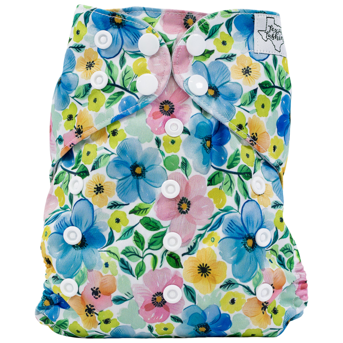 Texas Tushies Slim Fit Pocket Cloth Diaper