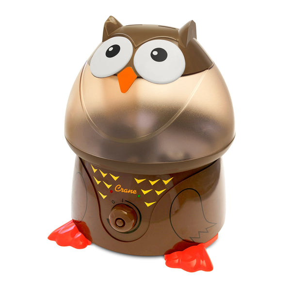 Crane Baby Adorable Owl Ultrasonic Cool Mist Humidifier