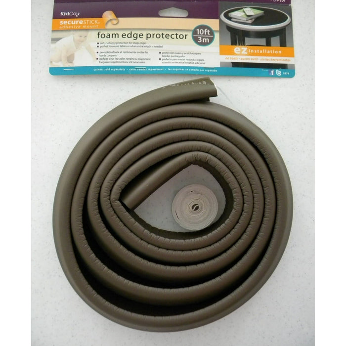 KidCo 10 Foot Foam Edge Protector Brown