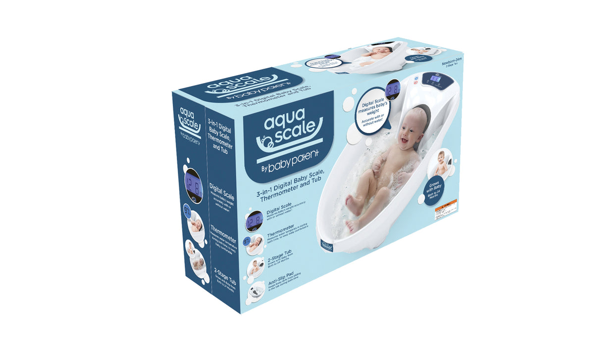 Baignoire bébé Aquascale de Baby Patent