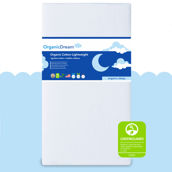 Organic Dream Lightweight Crib & Toddler Mattress