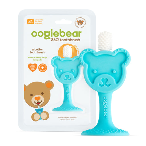Oogiebear Baby 360° Soft Silicone Training Toothbrush