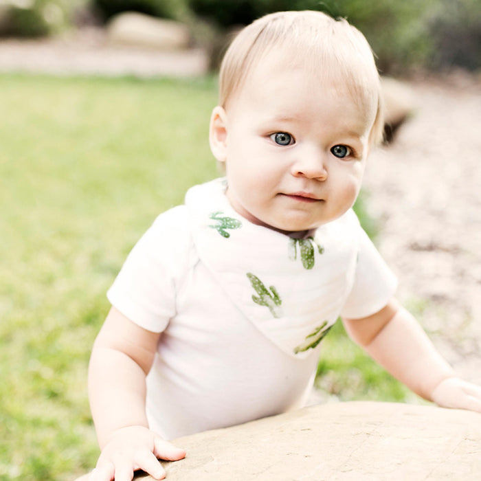 Bebe Au Lait® Saguaro Oh So Soft Muslin Blend Bandana Bib