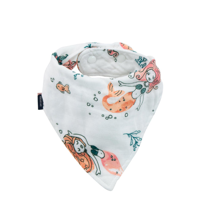 Bebe Au Lait® Mermaid Oh So Soft Muslin Blend Bandana Bib