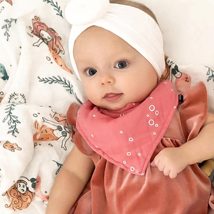 Bebe Au Lait® Bubbles Oh So Soft Muslin Blend Bandana Bib