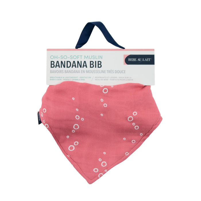 Bebe Au Lait® Bubbles Oh So Soft Muslin Blend Bandana Bib