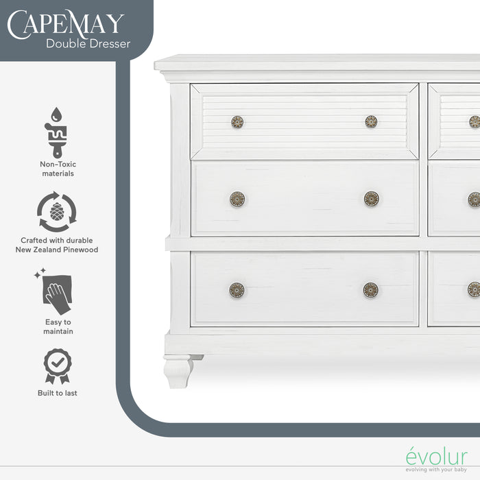 Evolur Signature Cape May Double Dresser